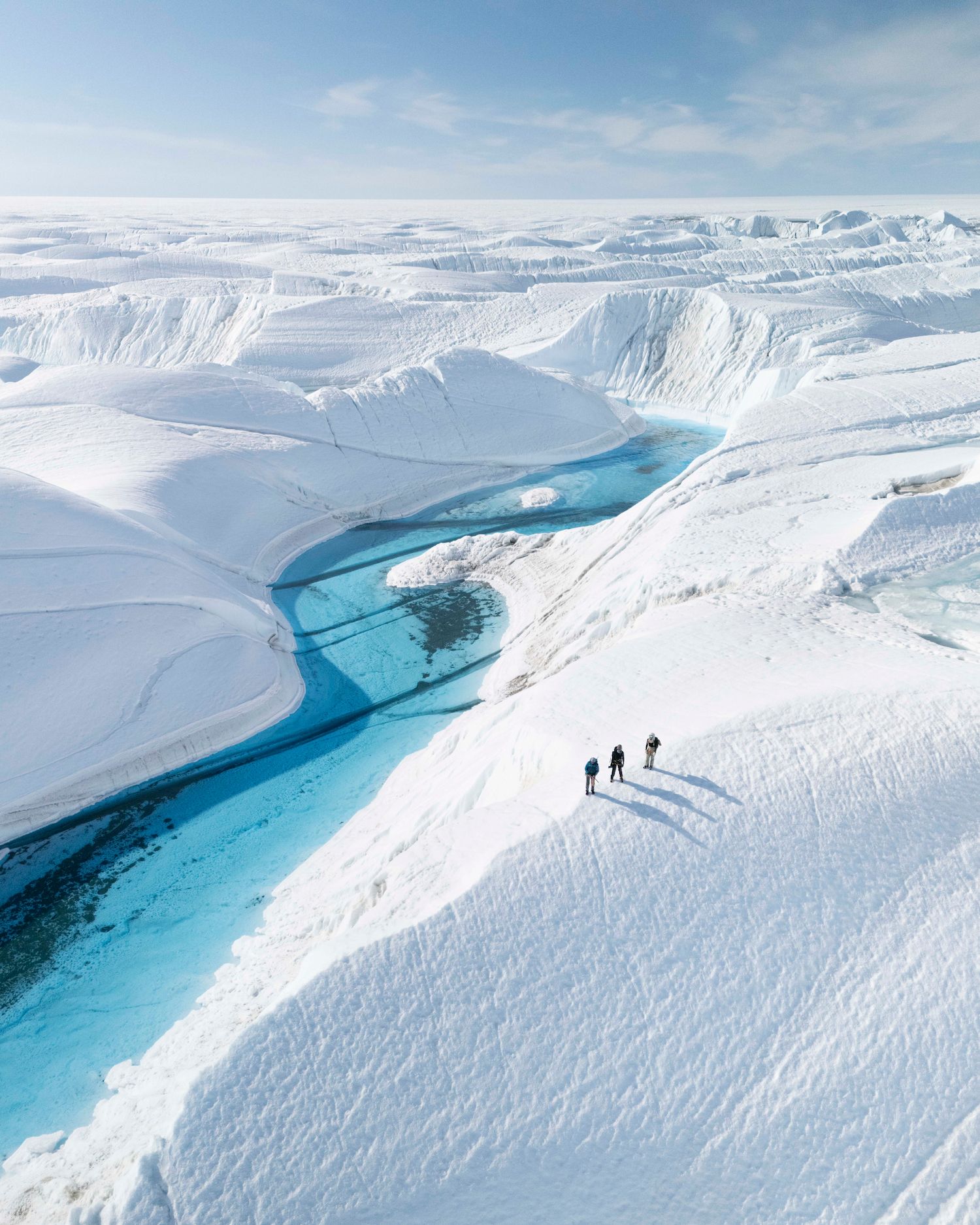 South Pole & Blue Rivers