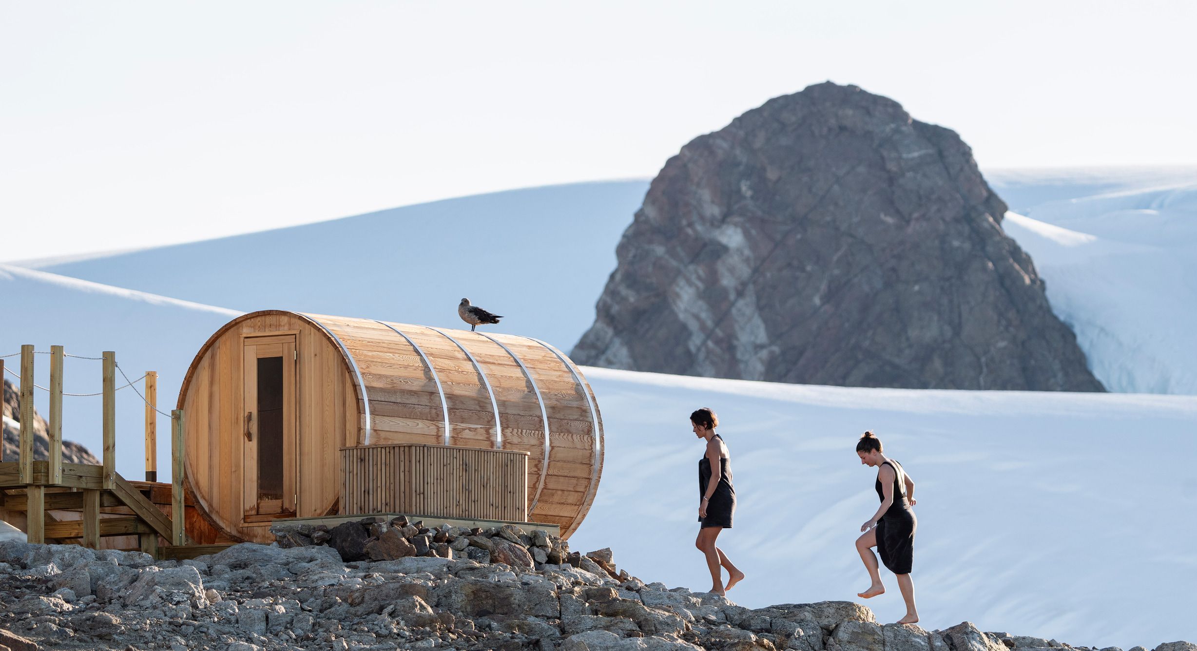 Sauna and ice bath